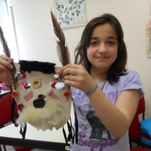Making kuker masks
